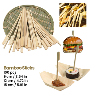 <span class=keywords><strong>Brochetas</strong></span> <span class=keywords><strong>de</strong></span> madera <span class=keywords><strong>de</strong></span> bambú para <span class=keywords><strong>carne</strong></span>, las más vendidas <span class=keywords><strong>de</strong></span> fábrica, <span class=keywords><strong>brochetas</strong></span> Teppo para hamburguesas y cócteles, para barbacoa. - Product Image 4