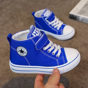 Scarpe Casual in Tela Traspiranti e Leggere per Bambini, Modello High-Top con Suola in Gomma per Ragazze e Ragazzi - Product Image 6