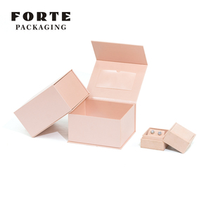Caja de embalaje para anillos FORTE, duradera, de cuero sintético de lujo, hecha a mano, con forro de terciopelo. - Product Image 6