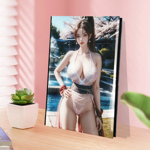 Álbum de Fotos de Cristal con Diseño de Anime, 20 Páginas, Encuadernación Perfecta, Impresión Digital, Álbum de Fotos de Dibujos Animados - Product Image 1