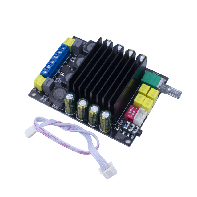 TDA7498 Class D Amplifier Board: 2x100W Stereo, DC 12-36V Power Supply for Home Audio & Speaker Systems