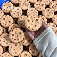 Biscuits sandwichs simulés, craquelins faits main, boules croustillantes, produits finis, jouets de décompression pour étudiants