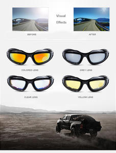 कस्टम नया फैशन सी 5 फुल रिम मुकाबला सामरिक बैलिस्टिक प्लास्टिक कंप्यूटर लेंस की शूटिंग - Product Image 3