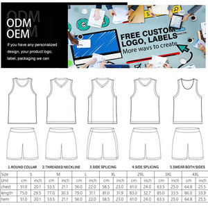 Camiseta deportiva con estampado transpirable de alta calidad personalizada, uniforme de pelota de baloncesto de secado rápido, conjunto de ropa de baloncesto roja de talla grande 5XL - Product Image 4