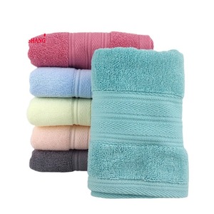 Toalla de algodón puro Xinshang, 33x73cm, toalla absorbente de color sólido para cara y manos, para uso doméstico - Product Image 5