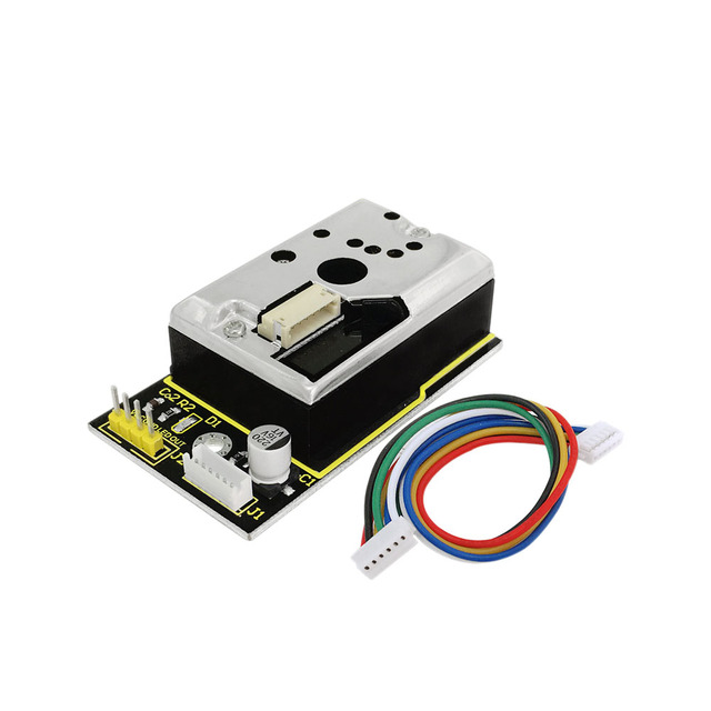 Keyestudio Dust Sensor With Sharp GP2Y1014AU Onboard PM2.5 Expansion Board Shield for Arduino