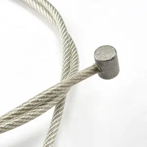 C-Pin 1.2mm 1.5mm galvanized steel wire rope aircraft cable for design of suspension hanging kits