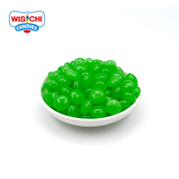 Gratis Monster Vegan Bulk Verpakking Diverse Jelly Bean Rood Groen Wit Fruitige Mix Kleuren Knop Vorm Jelly Bean