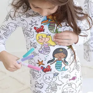 Пижама детская с мультяшными граффити