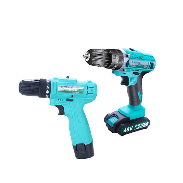 Excellent Quality 12V Custom Hand Drill Machine Lithium Battery Power Tools Drill Set Impact Cordless Hammer Drill for Family