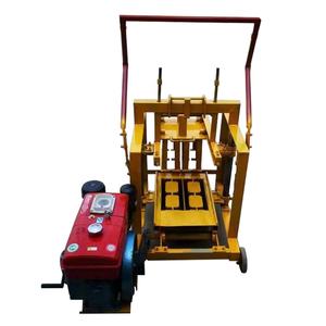 เครื่องทำบล็อก<span class=keywords><strong>คอนกรีต</strong></span>อุตสาหกรรมและบล็อก<span class=keywords><strong>ปู</strong></span>พื้นสำหรับการขึ้นรูปอิฐกลวง ใช้งานง่าย อุปกรณ์ก่อสร้าง - Product Image 1