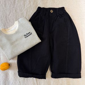 Stylefish Nuovi Leggings Casual in Cotone per Bambini e Bambine, Pantaloni Lunghi con Motivi Personalizzati per l'Autunno - Product Image 5
