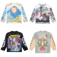 Sweat à capuche décontracté pour homme ROUGHPLAY DUAA de haute qualité, style streetwear hip-hop, épaules tombantes, délavé vintage, détails en strass
