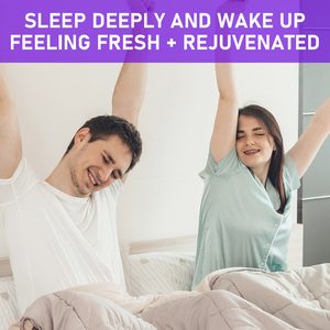 Custom Nighttime httime Sleep Aid Tablets Dietary <b>Supplement</b> Supports Healthy Sleep Rhythm Promotes Relaxation Vegan Pills - Product Image 5
