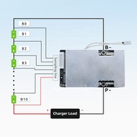 XJ BMS haute qualité 4S 8S 16S 20S 21S 24V 48V 72V 10A 20A 30A 40A pour LFP NMC SIB ternaire Lithium fer Sodium batterie Protection
