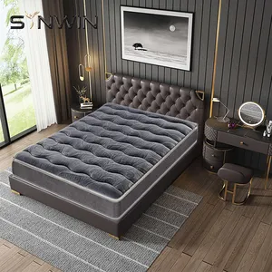 double comfortable egg foam pocket spring high grade bed and mattress 180x200 twin 10 inch queen mattress
