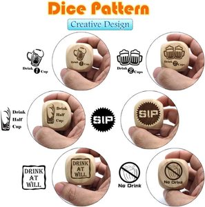 Bán Buôn 16 20 30 <span class=keywords><strong>40</strong></span> <span class=keywords><strong>Mm</strong></span> Lựa Chọn Xúc Xắc Khắc Laser Mô Hình Bảng Trò Chơi Vòng Xúc Xắc Biểu Tượng Tùy Chỉnh Mô Hình Bằng Gỗ <span class=keywords><strong>Dice</strong></span> Thủ Công Mỹ Nghệ - Product Image 4