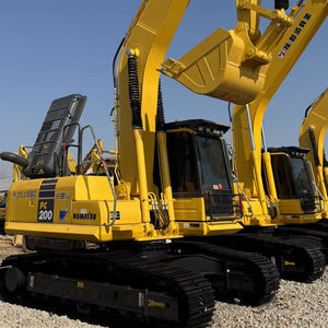 Livraison rapide d'occasion bon marché Komatsu200-8 20tonnes moteur d'origine PLC boîte de vitesses pompe moteur engrenage pelle d'occasion 1 an de garantie - Product Image 3