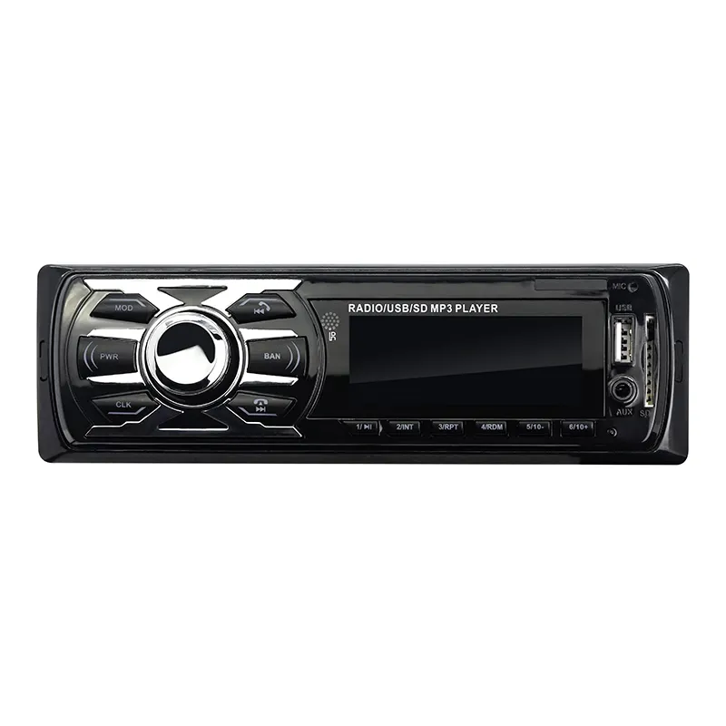 Purevox कार MP3 प्लेयर स्टीरियो ऑटो रेडियो कार रेडियो बीटी 12V 1 दीन में पानी का छींटा एफएम औक्स में रिसीवर एसडी यूएसबी MP3 एमएमसी अर्थोपाय अग्रिम