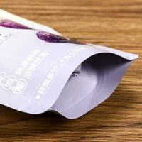 Pochettes souples personnalisées avec bec verseur 125 ml pour jus de prune frais, sacs en plastique anti-fuite avec buse pour liquides