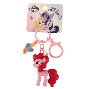 Figurine My <span class=keywords><strong>Little</strong></span> <span class=keywords><strong>Pony</strong></span> Rainbow Dash Twilight Sparkle Fluttershy Pinkie Pie, jouet porte-clés, pendentif de sac, décoration, cadeaux pour enfants - Product Image 5