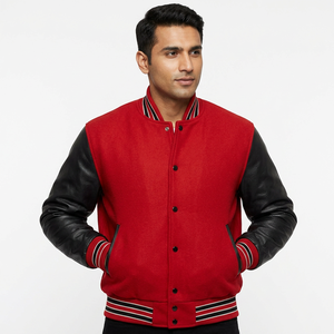Hot Sale New Varsity Jackets for <b>Men</b> and Wholesale Price and New Latest Design with Adjustable Price for <b>Men's</b> Varsity Jackets - Product Image 1