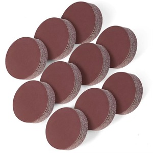 Disques de ponçage auto-agrippants en oxyde d'aluminium de 2 pouces, grain 1200, sans trou, <span class=keywords><strong>pour</strong></span> ponceuses orbitales et perceuses, personnalisables OEM - Product Image 1