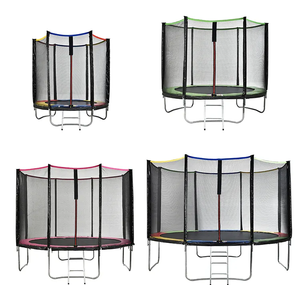 Zoshine 10ft 12ft 14ft ổn định Trampoline ngoài trời lớn Trampoline với bao vây Net sân sau Trampoline giường - Product Image 5