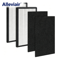 Filtre à air Alleviair FLT5600 (Filtre N) à 3 couches HEPA et charbon actif pour GermGuardian AC5600 AC5600W AC5600WDLX, usage domestique