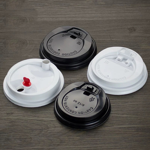 Biểu tượng tùy chỉnh 8/10/16 ounce cà phê dùng một lần cốc giấy với nắp kraft giấy đôi tường nóng uống cốc giấy - Product Image 4