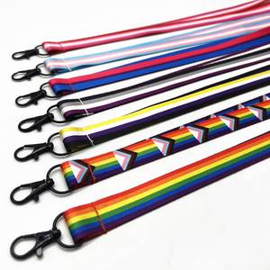 Wholesale OEM Blank Sublimation <b>Polyester</b> Nylon Plain Cheap Personalized Custom Logo Printed <b>Lanyard</b> - Product Image 3