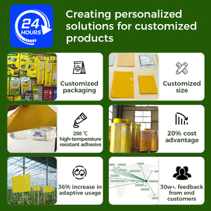 Vàng Vuông Dính Fly Trap Với Siêu Mạnh Mẽ Chất Kết Dính Cho Hiệu Quả Pest Kiểm Soát Trong Nông Nghiệp Bền Dính Fly Trap - Product Image 2