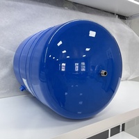 Réservoir d'eau en acier RO de 20 L bleu, haute configuration, haute pression, pour usage intensif