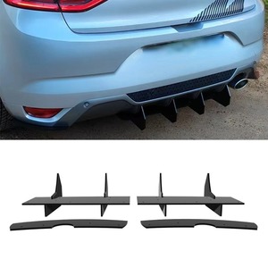 Car Rear Bumper Spoiler Lip Diffuser Modification For <strong>Renault</strong> Megane <strong>GT</strong>/<strong>GT</strong> <strong>Line</strong> 2016-2020 Bumper Guard Protector Accessories - Product Image 1