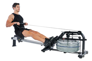Équipement de fitness pour salle de sport à domicile : Rameur aquatique - Product Image 4