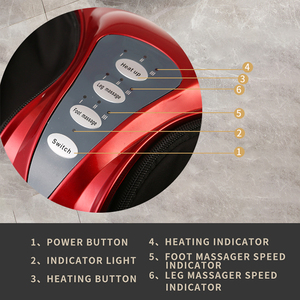 Nhà Máy bán hàng trực tiếp điện chân Massager nhà chân massage thúc đẩy lưu thông máu - Product Image 6