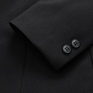 Costume <span class=keywords><strong>professionnel</strong></span> haut de gamme noir pour femmes - Costume cintré pour le printemps et l'automne, tenue de réception, ensemble de costume <span class=keywords><strong>professionnel</strong></span> - Product Image 4