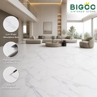 Direkt Fabrikadan 1200x2400mm Mat Kaymaz Büyük Boy Sinterlenmiş Taş İç ve Dış Mekan Duvarlar İçin