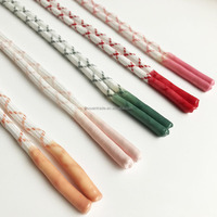 Cordon de serrage pour pantalon en Polyester, 130cm x 3.5mm de diamètre, rose, jaune, pêche, vert, 1 pièce