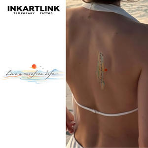 Tatuajes Temporales de Alta Calidad, Fáciles de Aplicar y Retirar, de Larga Duración, en Colores Variados, para la Espalda, Precio al por Mayor - Product Image 2