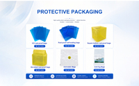 Sachets transparents auto-adhésifs étanches en polyéthylène de qualité alimentaire durable pour l'emballage de bijoux et petits accessoires