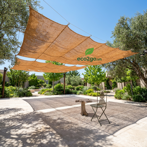 Eco2go Vietnam Eco- Friendly Coconut Roll Natural Brown <b>Shade</b> Sails for Outdoor Shading - Product Image 5