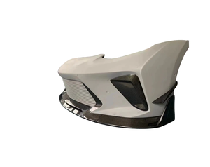 กันชนหน้าคาร์บอนไฟเบอร์สไตล์หุ่นยนต์สำหรับเทสลารุ่น3 frp/ คาร์บอนไฟเบอร์กันชนหน้า2017-2021 - Product Image 3