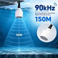 Capteur ultrasonique étanche, 5 m 10m 20m 150m, mesure de profondeur, recherche de poisson, transducteur