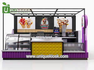 Armario <span class=keywords><strong>de</strong></span> cocina funcional para exteriores, mueble para tienda <span class=keywords><strong>de</strong></span> comida, barbacoa, calle, Waffle, exterior, con sillas, quiosco <span class=keywords><strong>de</strong></span> crepé - Product Image 5