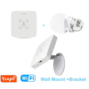 Sensor de Presencia Humana Zigbee, Sensor de Radar de Onda Milimétrica de 24G, Modelo Fracket con Fuente de Alimentación de Larga Duración SW - Product Image 1