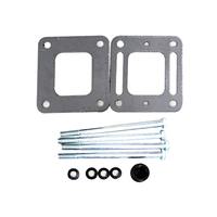 Tubería de escape de hierro fundido XME 4354 para Mercruiser, elevador central de escape de 4 pulgadas para motores V6/V8, kits de escape para embarcaciones marinas, proveedores