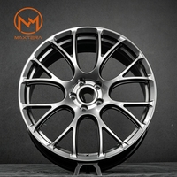 Jantes de voiture pour passagers Maxtera Forged Custom Hyper Silver G16 Style pour BMW Série 3 4 5 I4 M2 M4 AMG C43 C63 Audi RS5, jantes en alliage