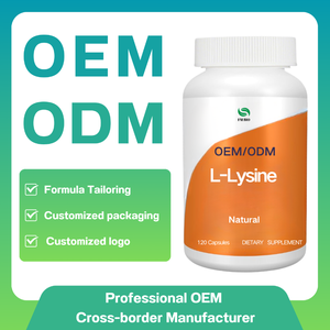 L-<span class=keywords><strong>Lysine</strong></span> HCL OEM |   Capsules à 99% de pureté |   Soin des boutons de fièvre et soutien cutané - Product Image 6