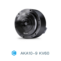Actionneur robotique à couple élevé AKA10-9 KV60 CubeMars 53 Nm, charge radiale de 50 kg pour robots à roues AGV, moteur FOC à commande MIT/Servo